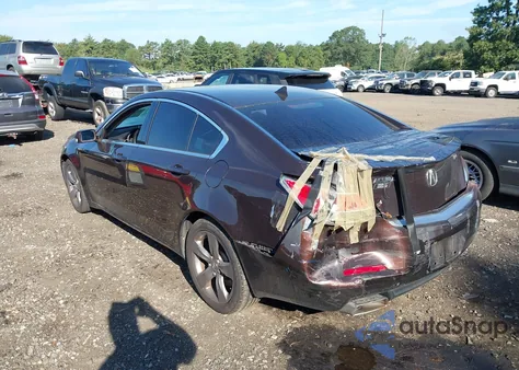 2012 Acura Tl 3.5 из США, поврежденный, VIN 19UUA8F75CA004465